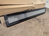 a close up of a light that is on top of a box