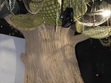 a sculpture of a tree that is made out of rope