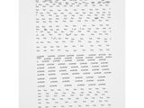 a black and white photo of a sheet of paper with words on it