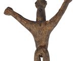 an image of a statue of a man with his arms outstretched