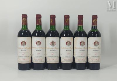 MADIRAN MADIRAN, Montus, 1987 - 6 bouteilles '( 2 MB, 4 LB, …