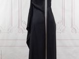 the back view of a black dress on a mannequin mannequin mannequin mannequin mannequin mannequin mannequin manne
