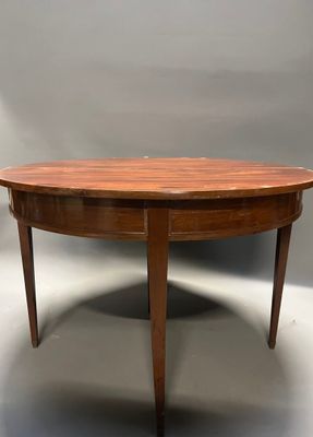 TABLE en portefeuille en acajou et placage d'acajou de style…