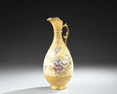 AMPHORA Turn Tepliz Austria Verseuse à anse feuillagée en po…