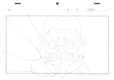 dessin représentant un homme à lunettes et à la barbe, tiré d'une bande dessinée