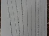 a piece of paper that has some writing on it