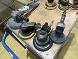 a lot of tools that are sitting on a table