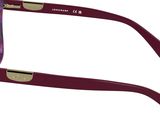 a close up of a pair of glasses on a white background