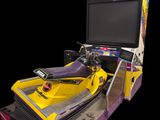 une console de jeux vidéo posée sur une table