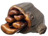a wooden object that is sitting on a table