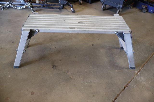 Petite plateforme aluminium 