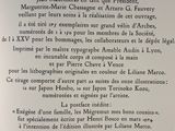 a picture of a poem written in french on a wall