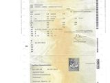 a picture of a receipt with a stamp on it