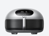 an image of a digital alarm clock on a white background