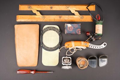 Equipements de survie de la RAF.