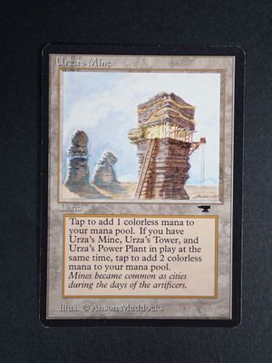 a picture of a card with a picture of a tower on it