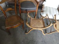 Ensemble comprenant : un fauteuil confortable bois et fond c… (photo 3)