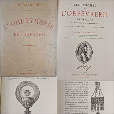 de nombreuses pages de vieux livres français illustrés