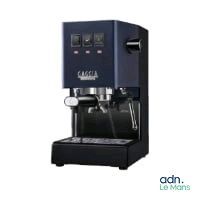 an image of a black coffee machine on a white background