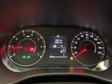 a close up of a car dashboard with a speedometer