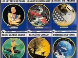 six books of french children ' s books with pictures of people on them