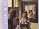 a picture of a book with a picture of a woman in front of a mirror