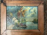 une image d'un tableau représentant un vase contenant des fleurs