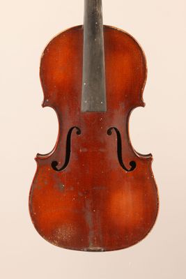 Violon Mirecourt XXème. Joint de fond décollé.