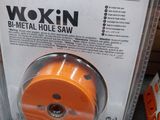 a box of wokin metal hole saws on the table
