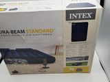 boxed box of inflex dura - beam standard air mattress with air pump
