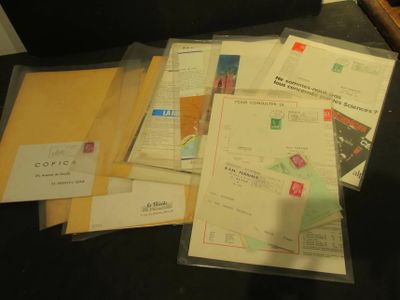 517.45 - Lot D'Enveloppes Correspondance Philatelique, Cache…