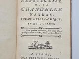 un livre ouvert sur lequel figure l'image d'un homme à cheval