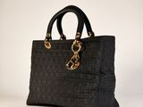chanel black quilted leather tote bag with gold hardware