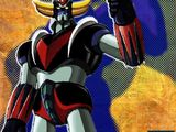 an image of a robot with a horned head and horns on it ' s head