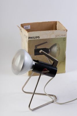 PHILIPS Lampe solaire à poser orientable en métal et plastiq…