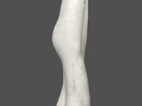 statue of a woman with her hands up in the air