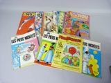 beaucoup de livres sur la table