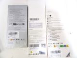 packaging for a new cell phone with a barcode on the back of it