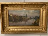 une photo d'un tableau accroché au mur