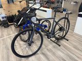 a bicycle that is parked in a store