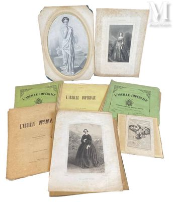 une vieille photo montrant un tas de livres illustrés