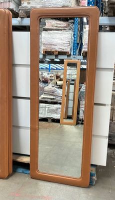 1 Miroir d'essayage encadrement en cuir très décoratif H 176…