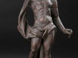 an image of a statue of a man holding a tennis racquet