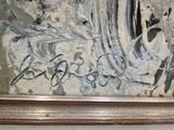 a picture of a painting with scissors in it