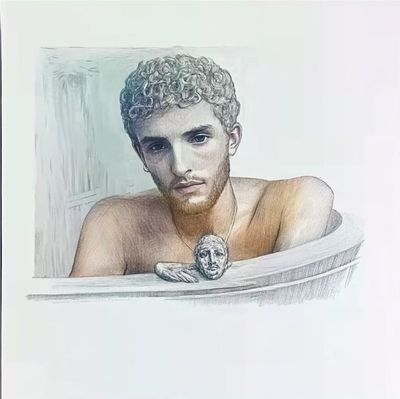 Lorenzo Dune Untitled (2023) Sérigraphie, signée, 2023