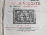 an old book with a picture of a man and a woman on it