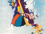 une image représentant un tableau d'une femme vêtue d'une robe colorée