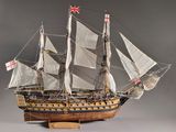 une image représentant la maquette d'un voilier
