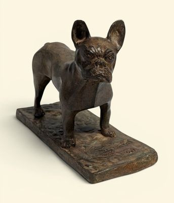 Pierre CHENET (XXe/XXIe) "Chien Bulldog"