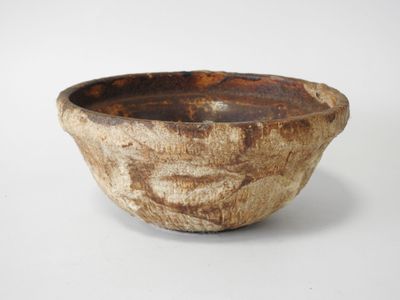 ANONYME - XXeme Coupe creuse de forme circulaire en grès à d…